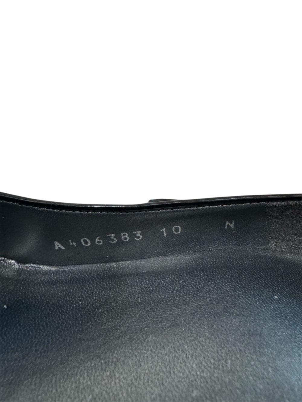 Stuart Weitzman Black Patent Peep-Toe Pumps - Picture 6 of 6